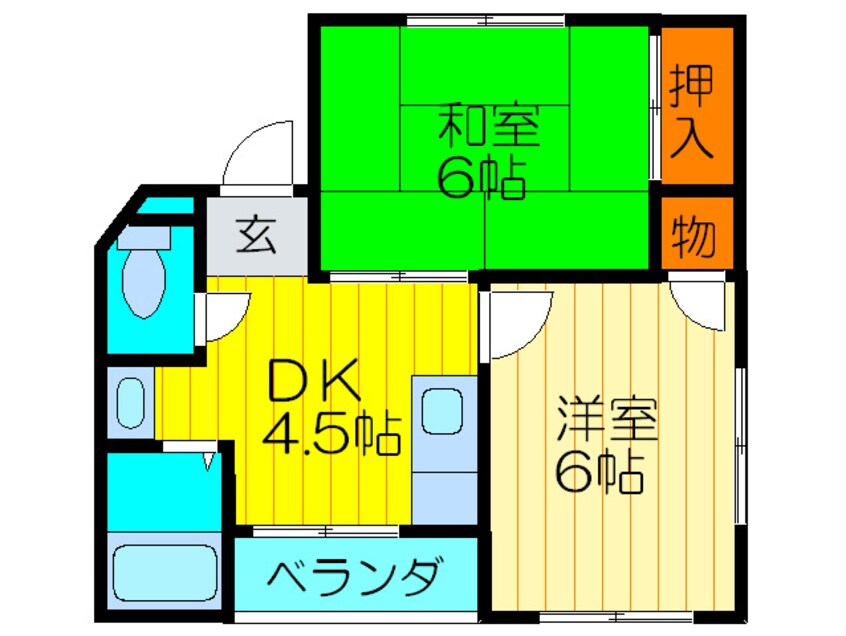 間取図 キャロットハウス