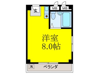 間取図 ｸﾞﾛｰﾊﾞﾙ槻木