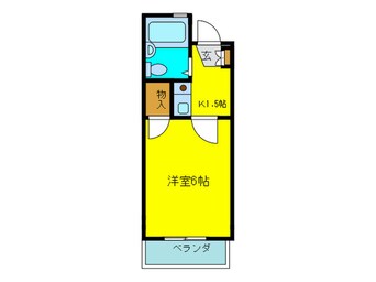 間取図 アマ－ビレ千代田