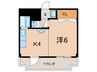ＮＤ ビルハイツ 1Kの間取り