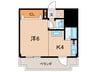 ＮＤ ビルハイツ 1Kの間取り
