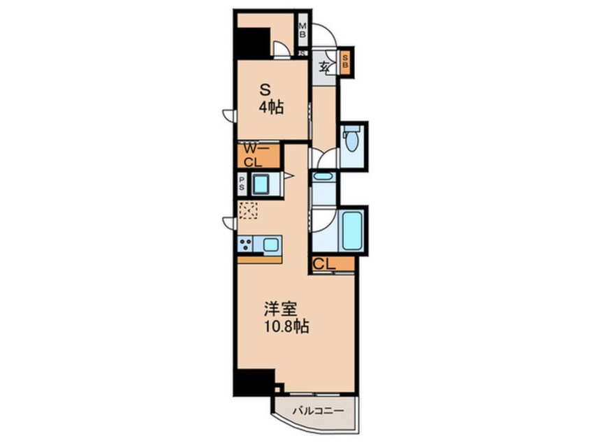 間取図 セレニテフラン本町