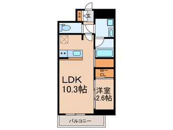 間取図 セレニテフラン本町