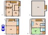 東灘区住吉宮町７丁目戸建 4DKの間取り