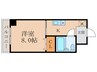 クロ－バ－ハイツⅡ 1Kの間取り