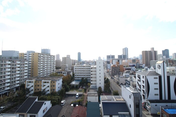 室内からの展望 エグゼ天神橋(506)