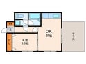 ルミエール西京極（518）の間取図