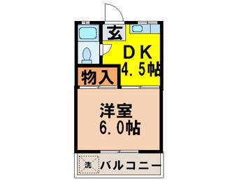 間取図 第２王子マンション