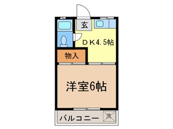 間取図 第２王子マンション