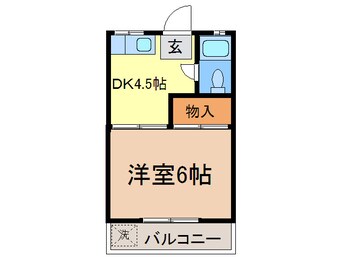 間取図 第２王子マンション