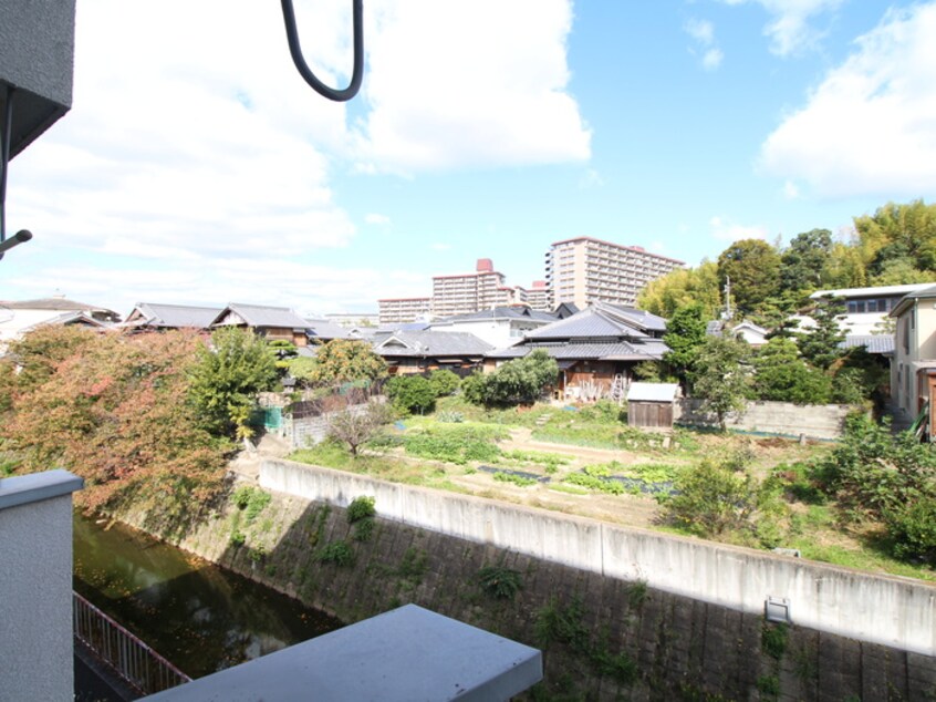 室内からの展望 第２王子マンション