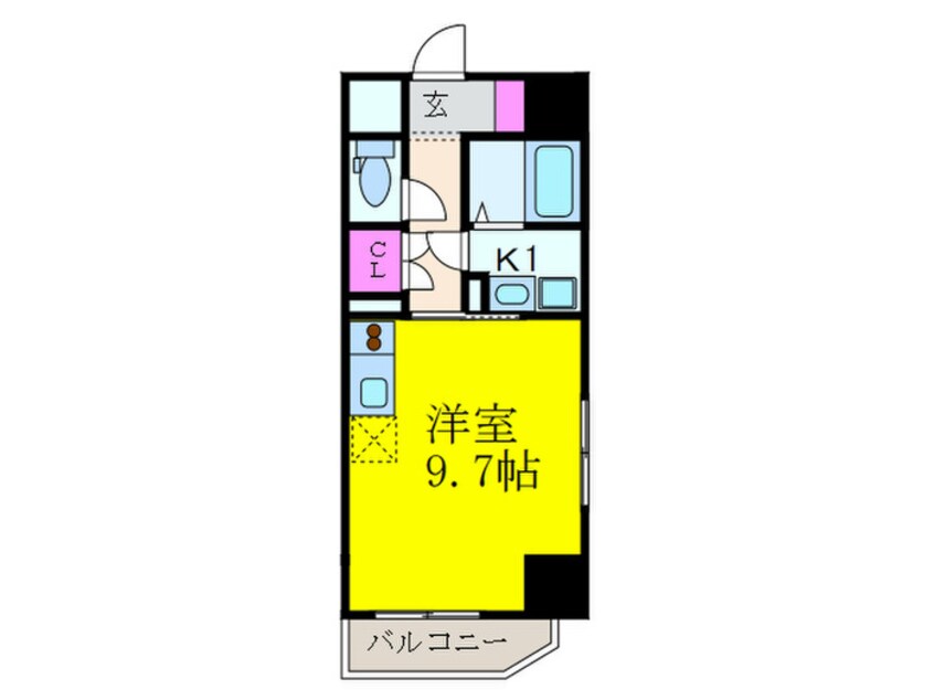 間取図 グロ－ブ上新庄