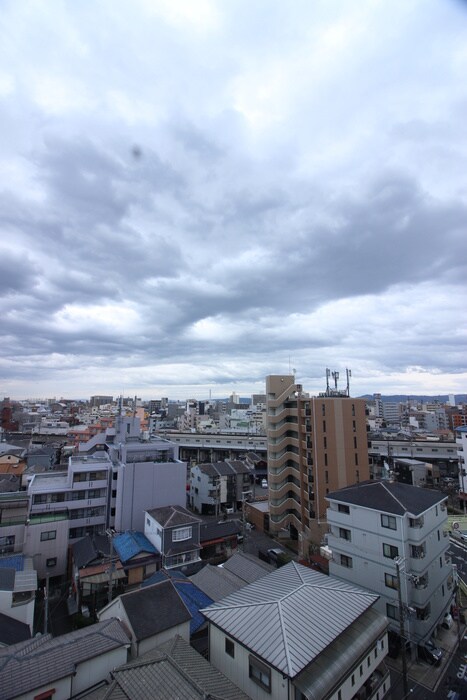 室内からの展望 グロ－ブ上新庄