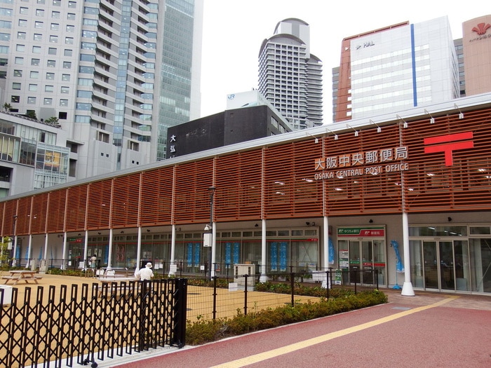 大阪中央郵便局(郵便局)まで550m クレストコ－ト堂島