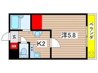 間取図 メゾン・ベルジュ－ル