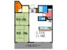 南禅寺東山 2LDKの間取り