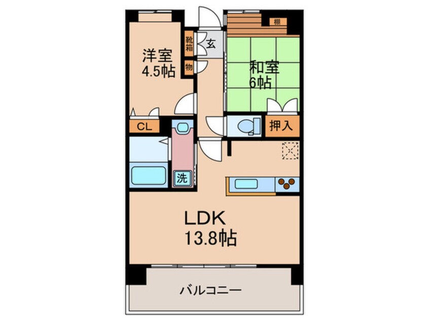 間取図 南禅寺東山