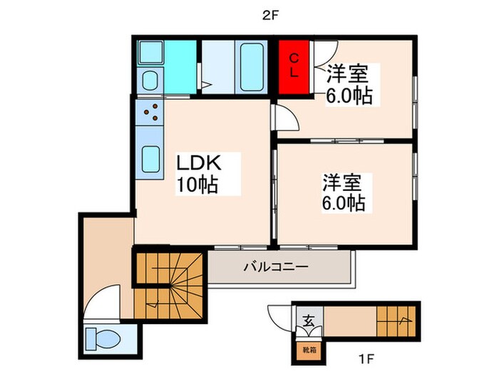 間取り図 エルム新石切