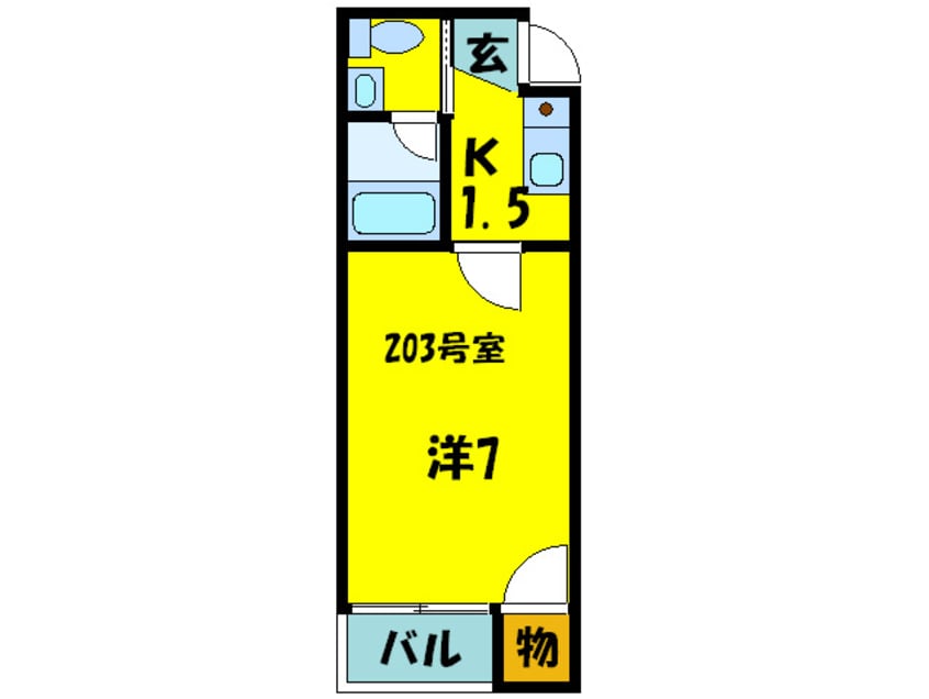 間取図 第６セイワコート