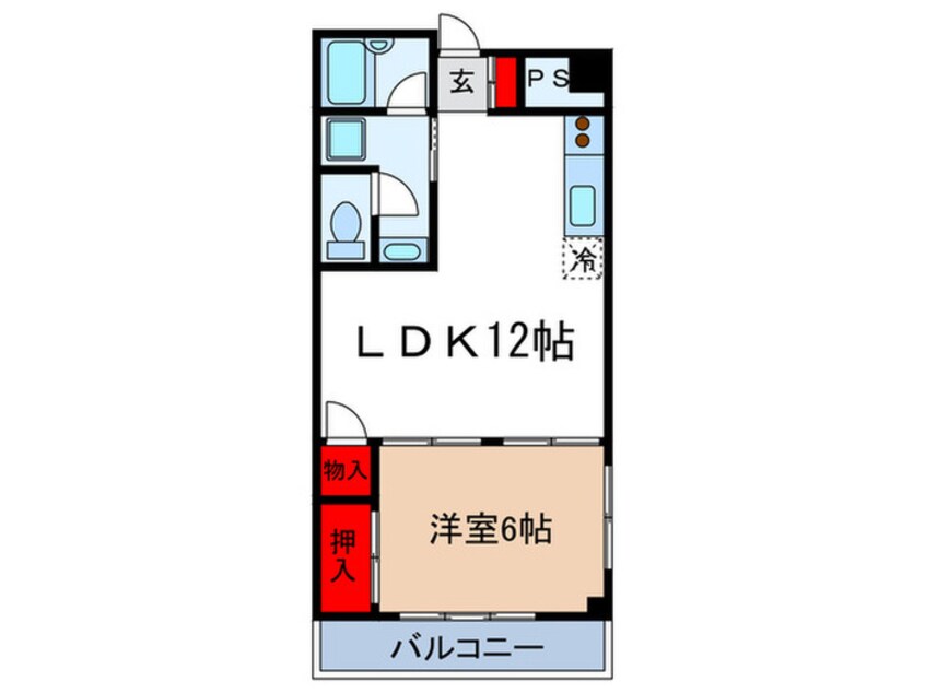 間取図 サンロイヤル高塚