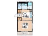 Bellus 1DKの間取り
