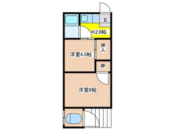 間取図 NSアパート