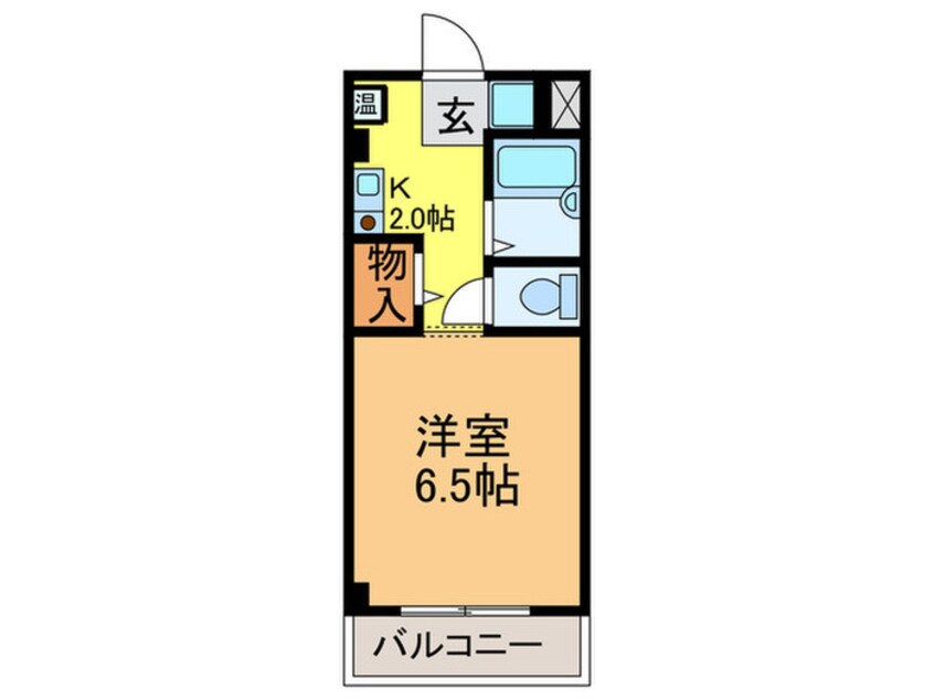 間取図 ソレイユ川崎