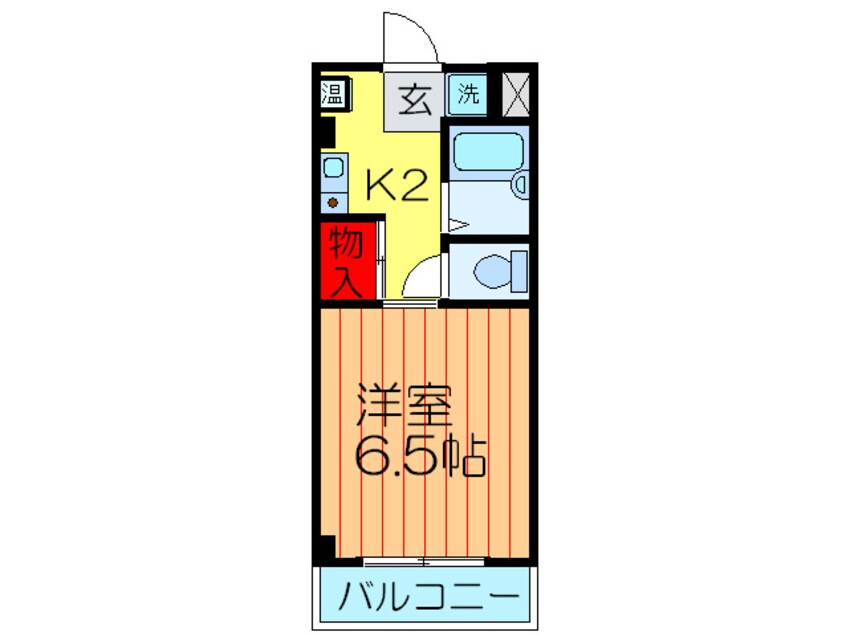 間取図 ソレイユ川崎