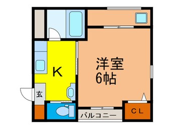 間取図 ハイム江口