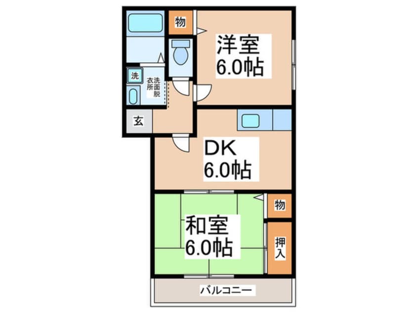 間取図 アルファメゾン