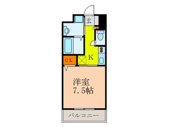 間取図 Ｗｉｌｌ　Ｄｏ新大阪