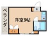 フォレスト 1Rの間取り