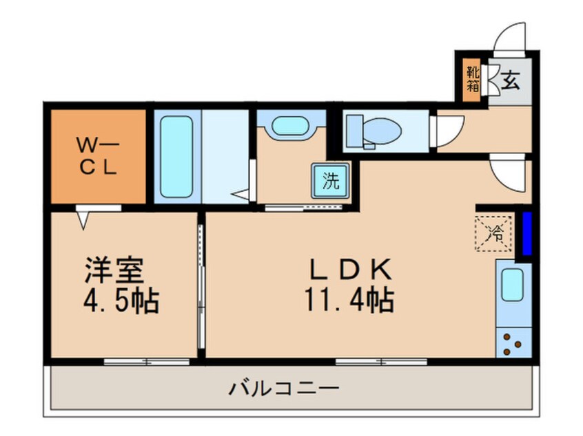 間取図 SEJOUR OTTS TROIS