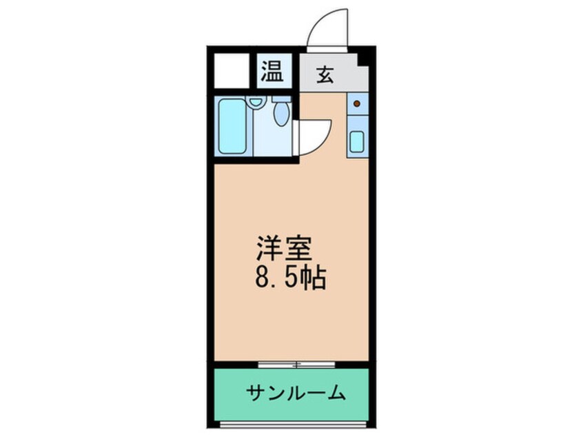 間取図 エコ－ルドパリ