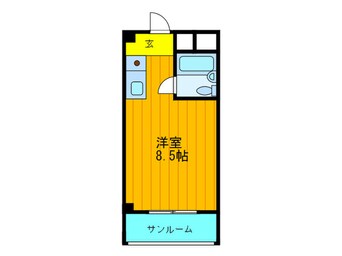 間取図 エコ－ルドパリ