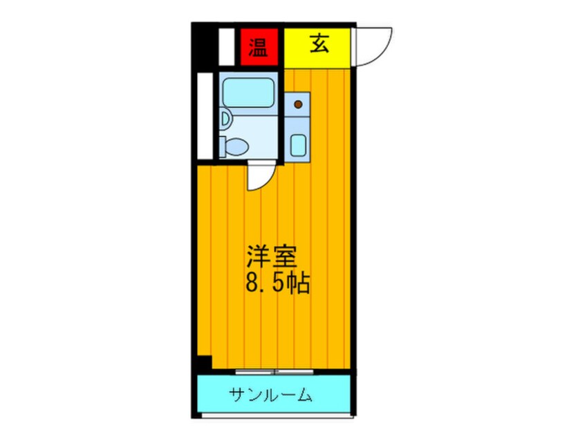 間取図 エコ－ルドパリ