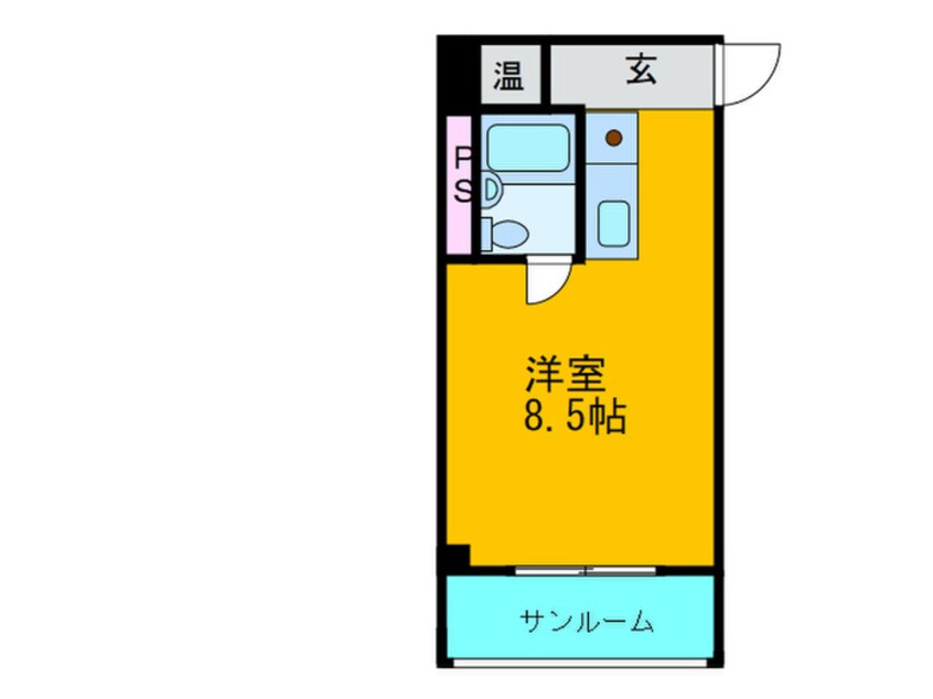 間取図 エコ－ルドパリ