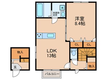 間取図 Residence東田辺