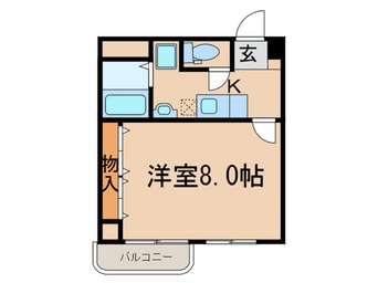 間取図 α ＰＲＩＺＥ　Ⅵ