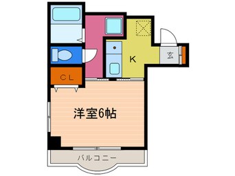 間取図 武與門ビル