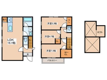 間取図 KsRESIDENCE SHINPOIN