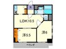 リーストラクチャー西宮北口 2LDKの間取り