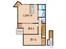 アベニールサルーテ 2LDKの間取り