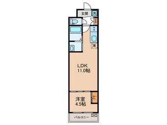 間取図 スワンズ京都東寺ガーデン(208)