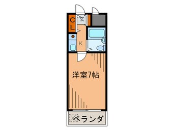 間取図 ハイム朝日