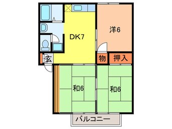 間取図 ルミエール中山