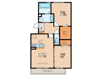 間取図 シャンピアコート