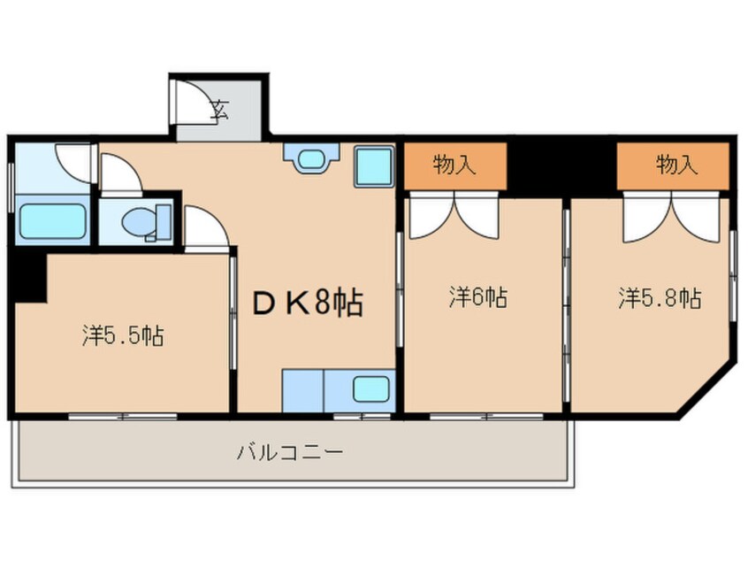 間取図 シャトレイユ