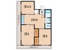 シャトレイユ 3DKの間取り