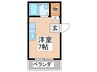 コ－ポ小林 1Rの間取り
